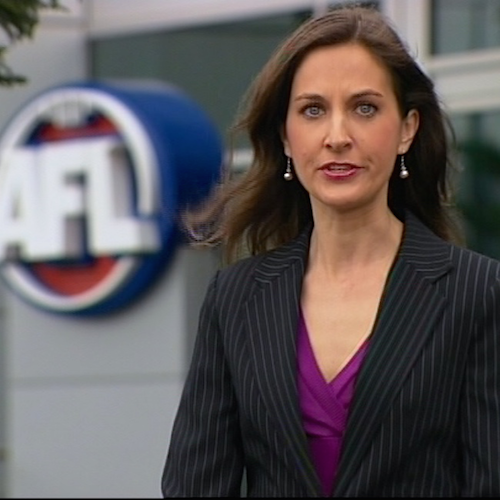 Reporting at AFL Headquarters - 7 Network